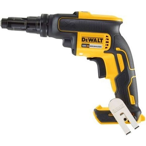 Dewalt – Akku-Schrauber 18V – Brushless-Motor für Gipskarton und Blech – 2000 U/min – Max. Drehmoment 30Nm – Kompakt und leicht