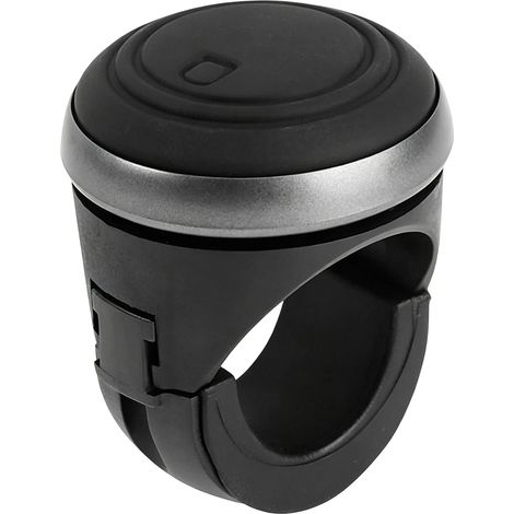 Volante Spinner Universel Noir à 360° pour Voiture, Camion, Tracteur, Tondeuse, Bateau - Boule de Direction Assistée, Knob de Volant (1/5)