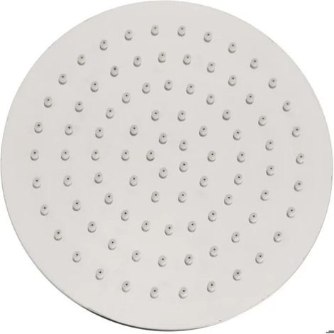 Garis Siana soffione doccia in acciaio inox design rotondo