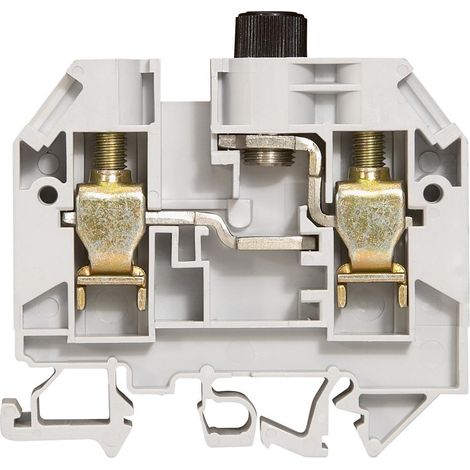 Bloc de jonction sectionnable à vis viking 3 avec 1 jonction pour cartouche 5x20 Avec bouchon vissé LEGRAND 037187 (1/2)