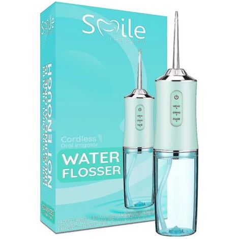 Hydropulseur dentaire Spotlight Waterpik Irrigateur buccal professionnel Nettoyeur de fil dentaire portable Dents plus saines et plus blanches Nettoyeur (1/5)