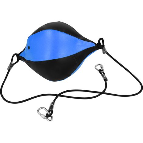 Ballon de Boxe Double Usage - Sac de Frappe Bleu et Noir pour Entraînement à Domicile et Fitness (1/5)