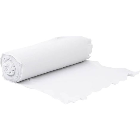 Membrane géotextile blanc 1 x 50 m fibre de polyester