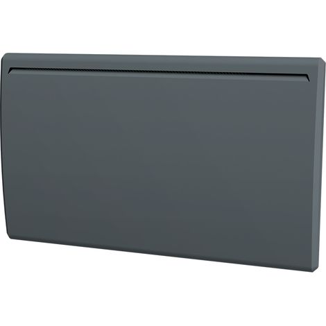 Carrera – Radiateur électrique gris anthracite 1500W – Inertie céramique – Thermostat LCD – Certification NF