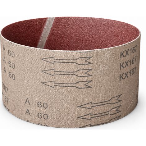 Bande Abrasive 10 Oxyde d’Aluminium pour Ponçage 100x610 mm (1/5)
