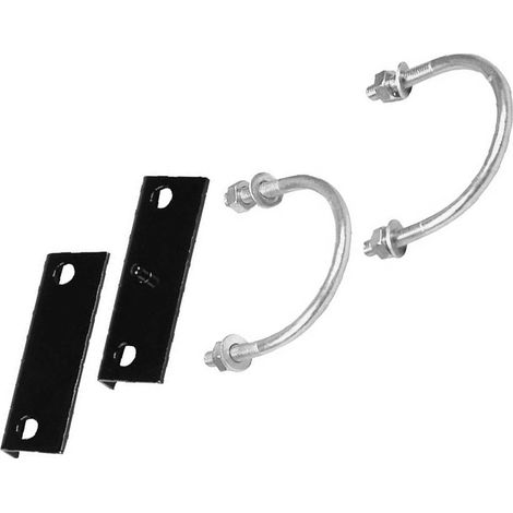 Support de fixation avec paire de plaques de stabilisation