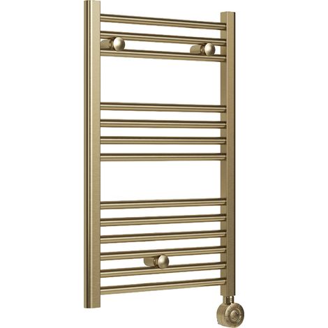 LAZZARINI 392732 BORMIO DECO Radiador Eléctrico 500x800 mm Oro Mate - ref: 392732