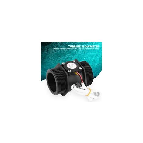 Débitmètre à turbine DN50 G2" avec capteur à effet Hall pour chauffe-eau (1/5)