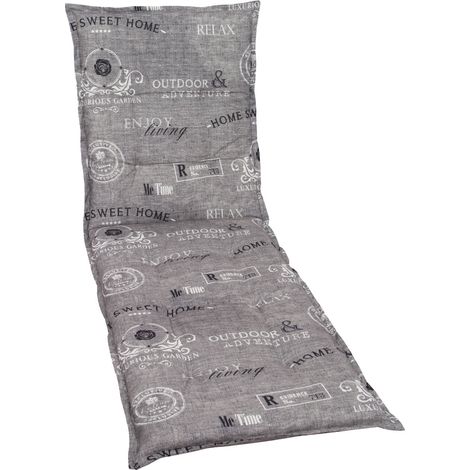 GO-DE Liegenauflage 190 x 60 x 6 cm grau (1/3)