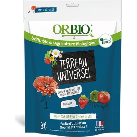 Terreau universel Orbio 3L