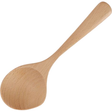 Cuillères à soupe en bois, polies avec soin, fabriquées à la main, résistantes aux hautes températures, à long manche, pour restaurants (1/5)