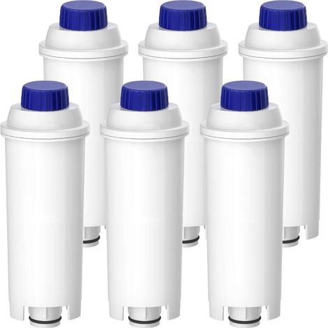 1 filtre à eau, compatible avec modèles DeLonghi DLSC002 ECAM ETAM EC680, réduction chlore et calcaire, pour machines à café (1/5)
