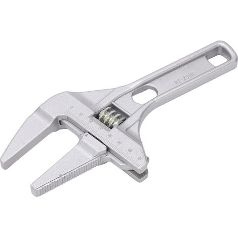 Clé réglable à grande ouverture de 7 à 70 mm en alliage d'aluminium, outil de serrage pour salle de bain (1/5)