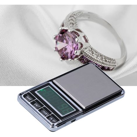 Balance électronique de précision DS29 pour bijoux, balance de poche pour l'or, 600 g 0,01 g / 1000 g 0,1 g, alimentation USB, 1000 g 0,1 g (1/5)