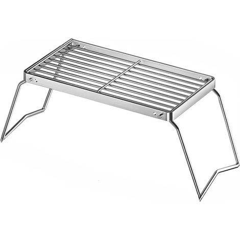 Grill de Camping Portable pour L'Équipement de Cuisson de Pique-Nique en Plein Air (1/5)