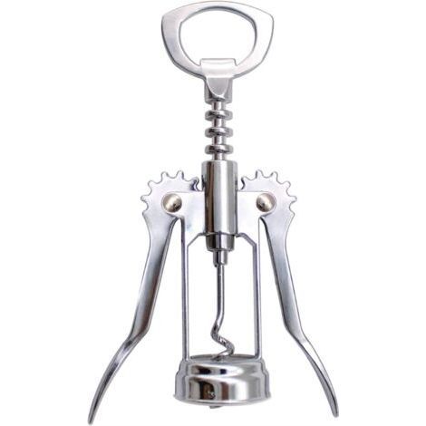 Bottle Opener, Red Wine Winged Bottle Opener with Two Anti-Slip Levers Beer Wine Bottle Opener Spiral Bottle Opener (1/5)