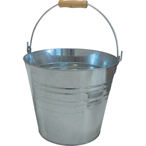 UTILIA SECCHIO IN LAMIERA ZINCATA lt.12