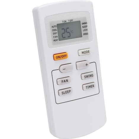 Télécommande de Remplacement pour Climatiseur Gree ETAC2-07HC230VA-A, Tosot GWH12QB-K3DNB4D/I, YX1F, ABS Haute Résistance, Interrupteur D'accès sans Effort, durabilité à Long (1/5)