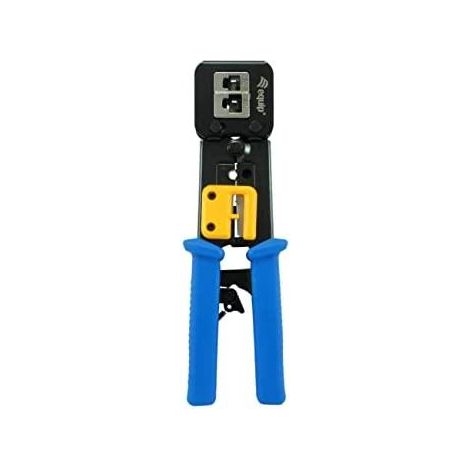 Equip 129410 Crimpzange schwarz blau gelb Netzwerk