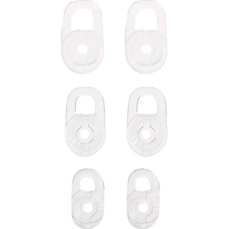Embouts d'oreille en silicone confortables pour casque sport, bouchons d'oreille non toxiques