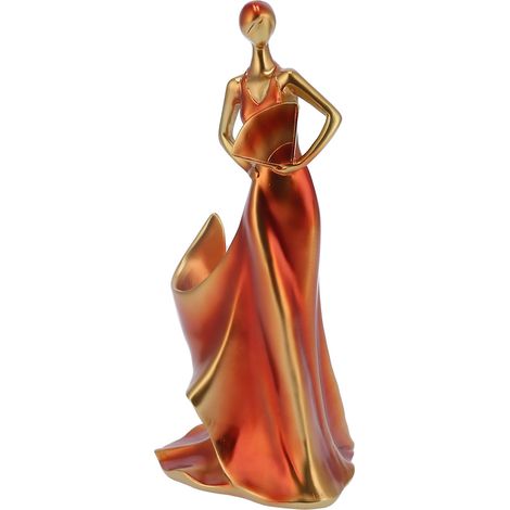 Porte-bouteilles Décoratif Figurine Fille Moderne pour Salon Véranda Étagère (1/5)