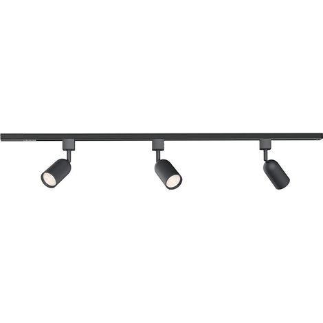 Sistema de riel easylink 3 proyectores, shea, 5 w, negro