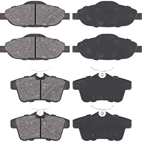 KIT PASTIGLIE FRENO ANTERIORI E POSTERIORI compatibile con PEUGEOT 4008 / PASTIGLIE FRENANTI AUTO OEM P 54 030,P 54 031 P 61 111 / SOSTITUZIONE DIRETTA / BASSA POLVERE / SILENZIOSO