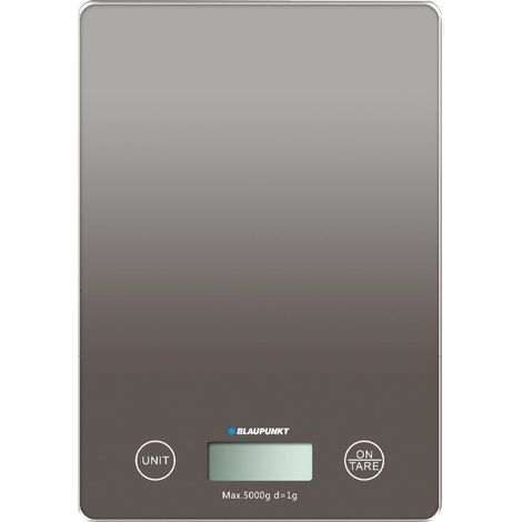 Balance de cuisine - 5 kg - affichage digital --- surface en verre (1/2)
