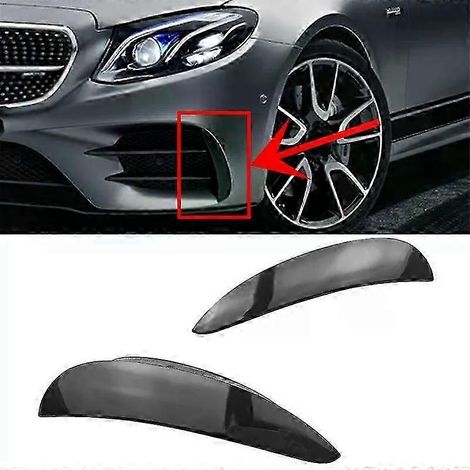 Cache de prise d'air de pare-chocs avant pour Mercedes-Benz W213 C238 E180 E200 E220 E250 E300 E43 E53 AMG 2016-2019 (1/5)
