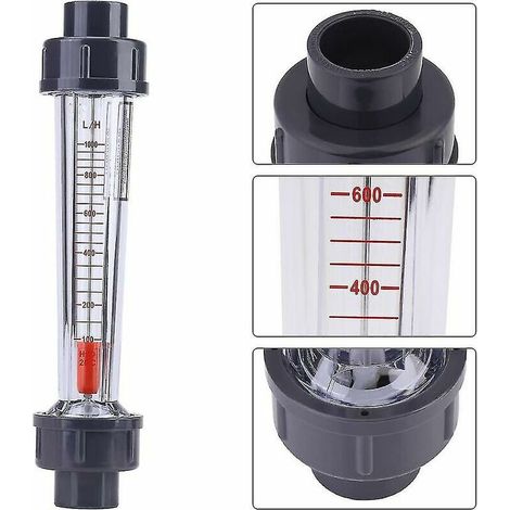Débitmètre À Tube Transparent - Plage De Mesure 100 À 1000 L/H - Pour Tube DN15 (1/2 Pouces) - Précision ±4 % - 1 Pièce (1/3)