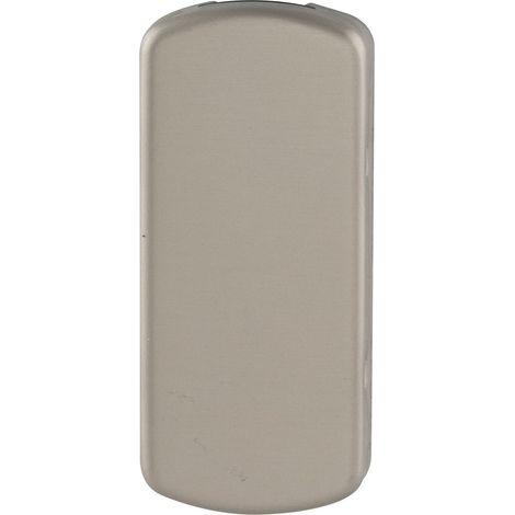 MACO Steckrosette HARMONY, Aluminium titan eloxiert (1/2)