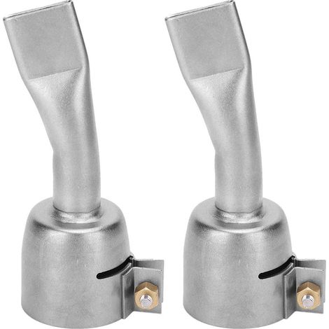 Buse de soudage plate pour pistolet à air chaud, accessoire pour soudure de feuilles PVC, 20 mm, lot de 2 (1/5)