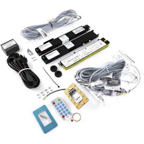 GU Haustürpaket mit Idencom Fingerscanner BioKey Inside APP, Edelstahl