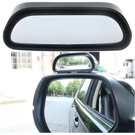 Lot de 2 Miroir D'angle Mort, Miroir D'angle Mort Pour Rétroviseur, Miroir D'angle Mort Voiture Grand Angle, Rétroviseur Auxiliaire De Voiture, Mirror Universel Angle Morts, Pour Tous Les Voitur (1/5)