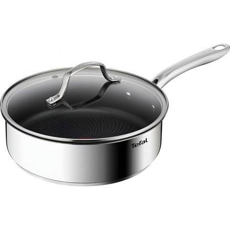 Padella Tefal Infinite Sautè 24cm per Tutte le Fonti di Calore con Coperchio (1/5)