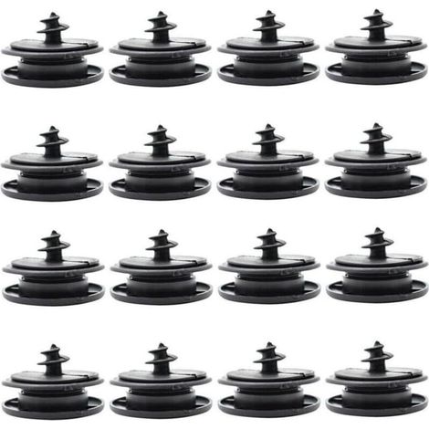 Lntyq 20 Pièces Clips Universels pour Tapis de Sol de Voiture,Clips de Fixation pour Tapis de Voiture 3 en 1,Supports de Fixation pour Tapis de Sol de Voiture (1/5)