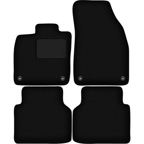 Tappetini in velluto nero per: Skoda Enyaq iV SUV (2020-) (1/5)