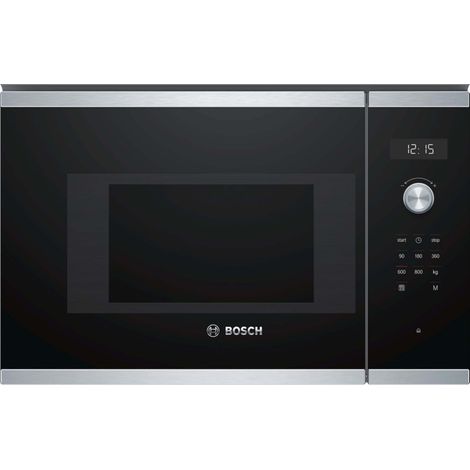 Bosch Serie 6 BFL524MS0 Mikrowelle schwarz Edelstahl 20 Liter (1/5)