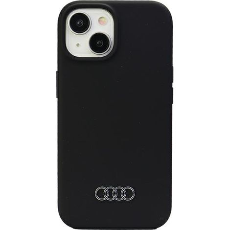 iPhone 15 Audi Silikonhülle, schwarze Hartschale (1/5)