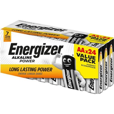 AA Cell Alkaline Power Batteries (Pack 24) - ENGPOWAA24