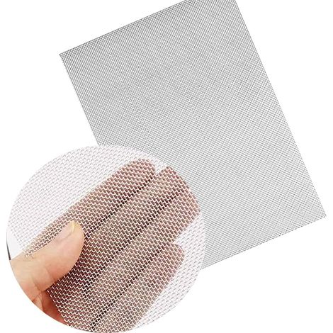 Wire Mesh Maille Métallique Filtre, Grille Métallique Maille, Grillage Fine Maille, Grillage Métallique en Acier Inoxydable, Treillis Métallique 20 Mailles, Maille d'acier Inoxydable, 15x21cm (1/5)