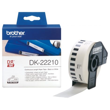Rollo de Papel Continuo Original Brother DK-22210