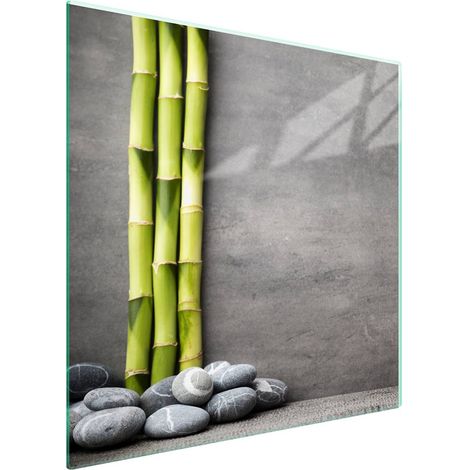 protège-plaque de cuisson en verre bambou 50x52 (1/5)