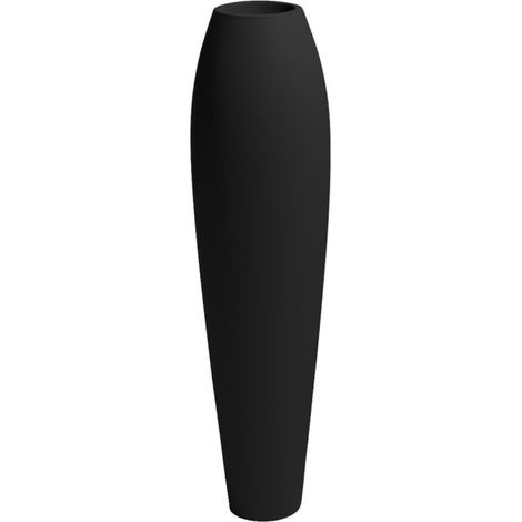 Vaso "Nicole" struttura in polietilene per esterno -Avorio / 126 cm (1/4)