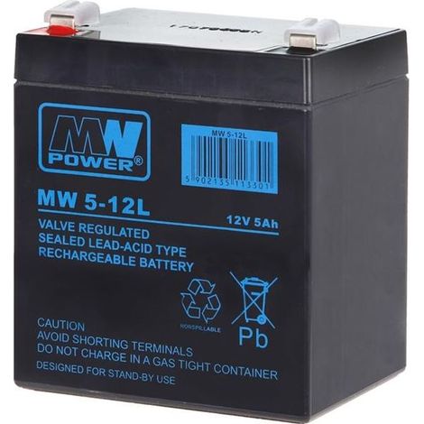 MW 5-12L: Batería AGM 12V/5Ah 9070107 (T2)