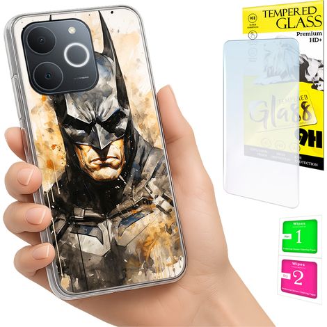 Schutzhülle für Realme Note 70T: Foto-Schutzhülle + 9H-Glas (1/5)