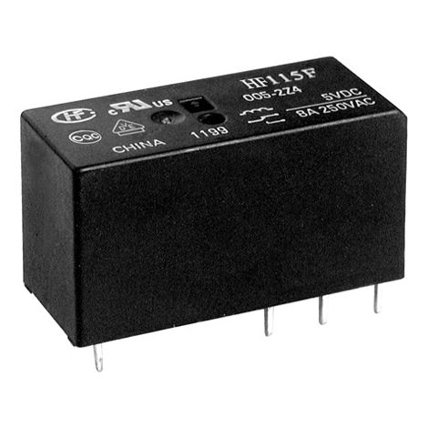 Relé de potencia HF115F/024-2ZS4A