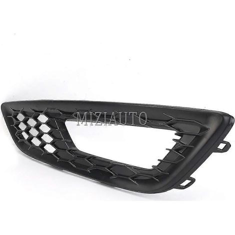 Grilles de protection de feux antibrouillard avant pour Ford Focus 2015-2018, noir nid d'abeille, références 15a299-aa et 15a298-aa (pièce auto - 1 pièce, côté gauche) (1/5)