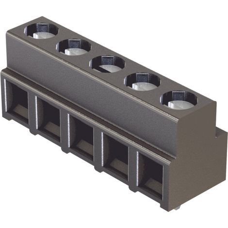 HARTING 14020216402000 Borne pour circuits imprimés Nombre de pôles 2 noir 1 pc(s) V728503