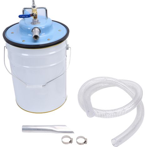 Nettoyeur industriel pneumatique, aspirateur sec et humide de 20l, pour le nettoyage de voitures, atelier, usine, remplissage de fer, poussière, huile, eau (1/5)